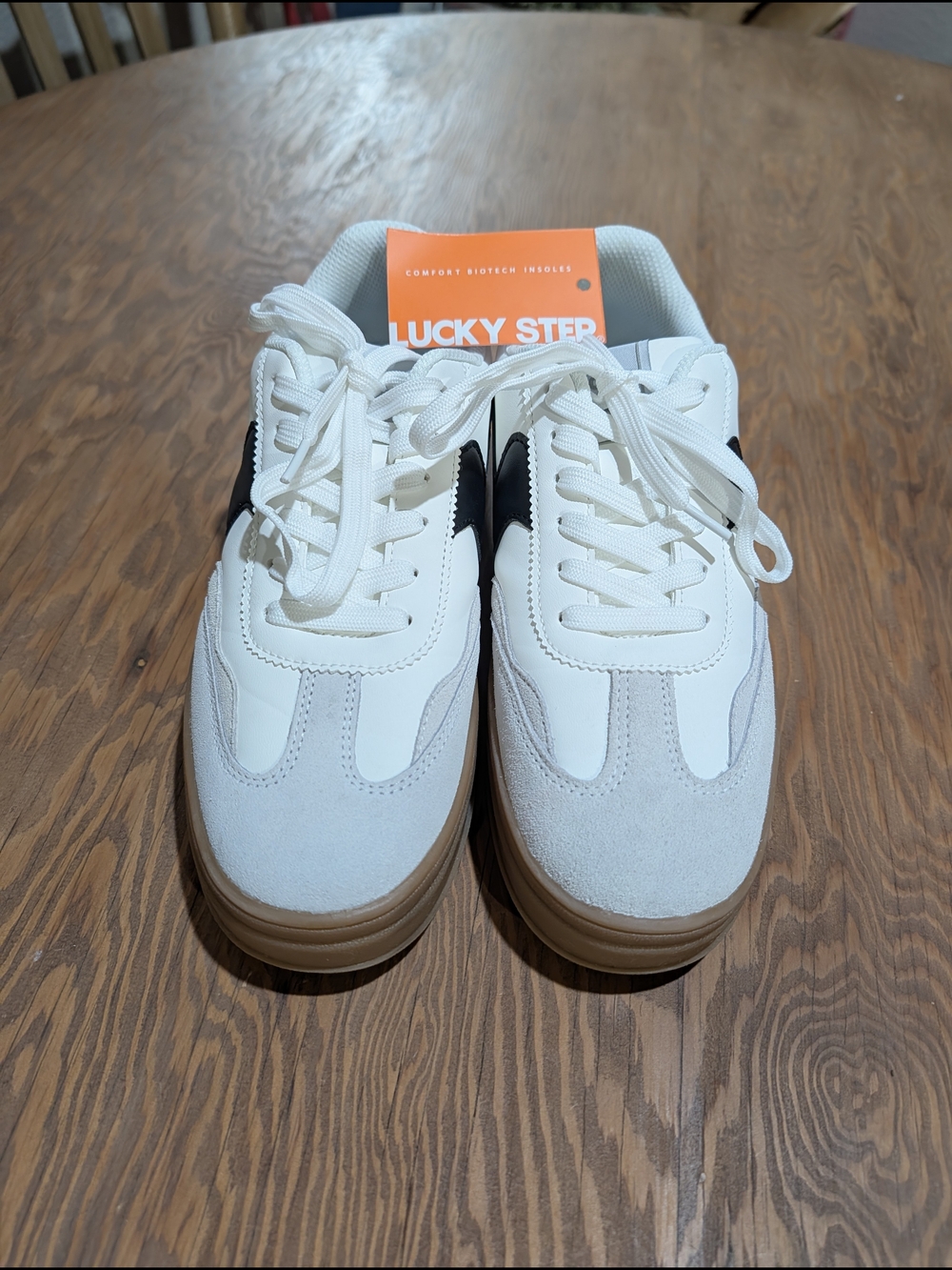 Lucky Step Women's Platform Sneakers Size 10